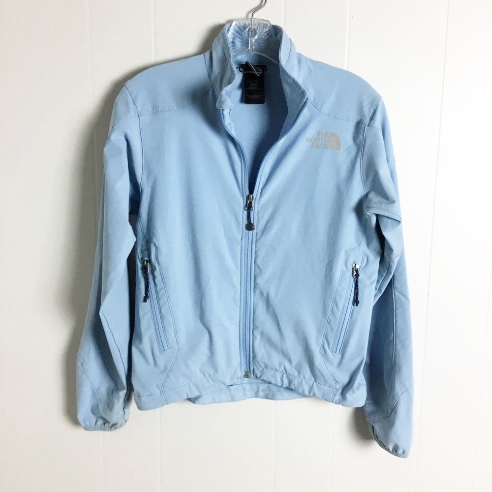 North Face Baby Blue Jacket Size XS Womens